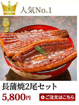 長蒲焼2尾